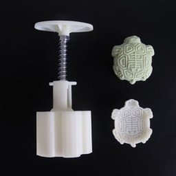 Moule à gâteau de lune en forme de tortue 50g baril de timbres pour pâtisserie à pression