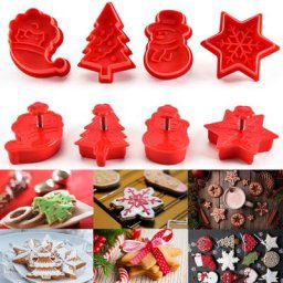 Moule à biscuits de noël 3D DIY arbre de noël cuisson de gâteaux emporte-pièces de noël 2020