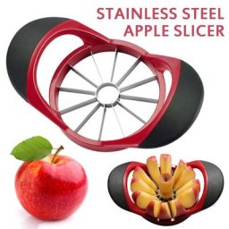 Coupe-pommes ultra tranchant en acier inoxydable aide de cuisine trancheuse de pommes outils de