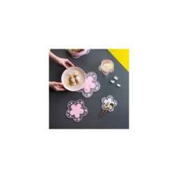 Tapis de Table isolant thermique en fleurs de cerisier dessous de verre antidérapant pour bol à