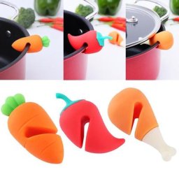 Couvercle de pot anti-déversement en silicone créatif design mignon bouchons de débordement