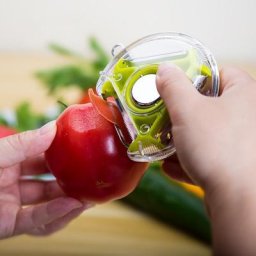 Éplucheur de fruits et légumes outil de broyage de légumes lame multifonctionnelle 3 en 1 en acier