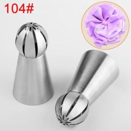 Embouts de buse en acier inoxydable 104 # bricolage outils de décoration de gâteaux glaçage