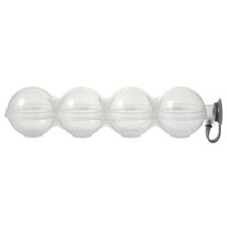 4 moules à glace réutilisables en Silicone forme de boule pour refroidir le Whisky le bordeaux et