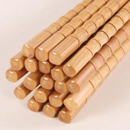 Baguettes écologiques en bambou fait à la main 1 paire de baguettes en bois fournitures de cuisine