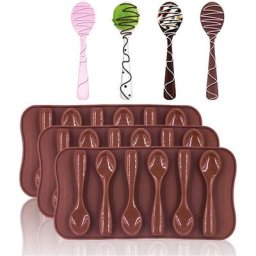 Moule à Chocolat en Forme de Cuillère Bricolage Résine UV Britware Gâteau Argile Faite à la