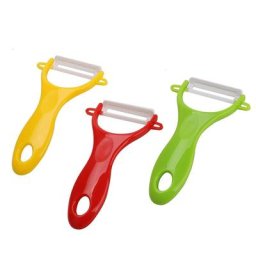 LMETJMA éplucheur en céramique 4 couleurs légumes fruits éplucheur cuisine pomme de terre carotte