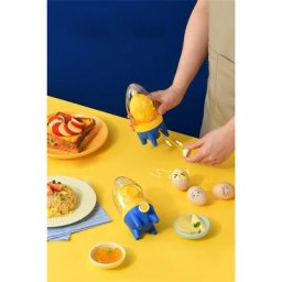 Ustensile de cuisine Gadgets en forme de fusée batteur à œufs manuel Portable équipement