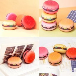 Minuterie de cuisine en forme de hamburger 60 apprentissage mécanique gestion réveil outil de
