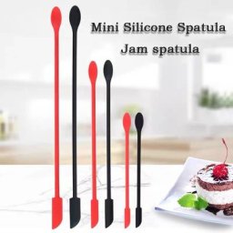 Mini spatule en silicone pour bocal grattoir pour bouteille qualité alimentaire degré de chaleur