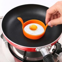 Moule à friture en Silicone de qualité alimentaire anneau pour œufs crêpes cuisson DIY outils