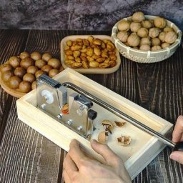 Pince à noix avec poignée en métal casse-noisette ouvre-noix machine à éplucher RapDuty