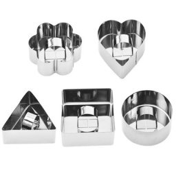 Cookie Baking Tool Biscuit Moulds Cookie Cutter 5 Different Shapes to Choose Dropshipping