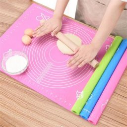 Tapis de pétrissage en silicone de grande taille surface antiarina polymères de pâte à rouler avec