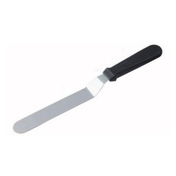 Spatule à gâteau en acier inoxydable avec poignée en plastique ustensile de décoration ustensile