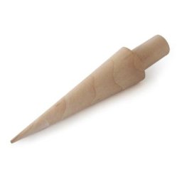 Moule à cône de crème glacée en bois bricolage rouleau à œufs omelette gaufre pâtisserie
