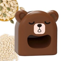 Décortiqueur électrique en forme d'ours mignon pour les cadres éplucheur de tournesol machine à