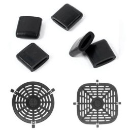 Pare-chocs en caoutchouc pour friteuse à Air couvercles de protection de remplacement pour poêle à