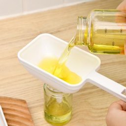 Entonnoir de remplissage liquide avec poignée confiture intime salade pour pots épices en