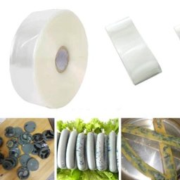Enveloppes de qualité alimentaire pour la fabrication de saucisses coquille large de 50mm en