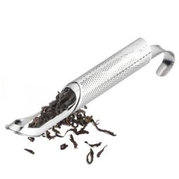 Infuseur à thé en acier inoxydable Design créatif Design de tuyau filtre fantaisie pour tasse