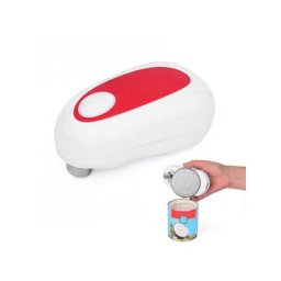 Ouvre-boîte électrique Portable automatique et lisse alimenté par batterie pour les Chefs