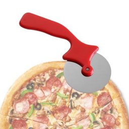 Couteau à pizza en acier inoxydable outils de coupe roues ciseaux tartes gaufres pâte strass