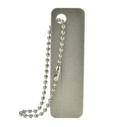 1 pièces Portable EDC poche diamant pierre aiguiseur porte-clés pour Camping en plein air couteau