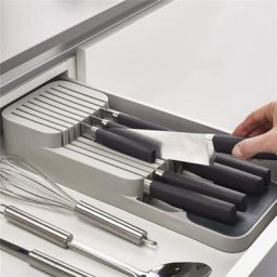 Mallette de rangement pour couteaux boîte de rangement pour couteaux séparation opaque finition