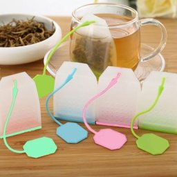 Sacs de passoire à thé en silicone de qualité alimentaire café adt infuseurs de feuilles de thé