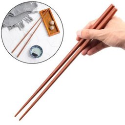 Paire de Baguettes de Cuisson Extra sulfen Bois 42 cm pour la Cuisine à Domicile Assad Hot Pot