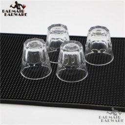 Polymères rectangulaires en caoutchouc pour tasses de table tampon en PVC pour cuisine bar et