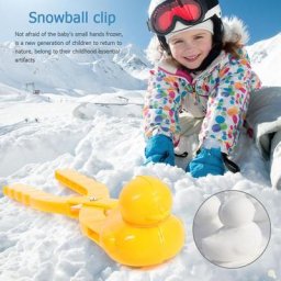 Fabricant de boules de neige en forme de canard outil de moulage de sable de neige pour la lutte