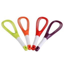 Batteur à œufs en Silicone ustensile de cuisine en plastique antidérapant facile à nettoyer
