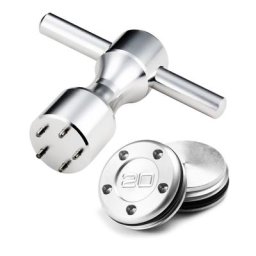 Poids numérotés personnalisés pour mastic Scotty argent rouge une paire de x 10g 15g 20g 25g