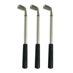 Ensemble de stylos à bille de golf stylos cadeaux pour golfeurs souvenir de club d'encre noir
