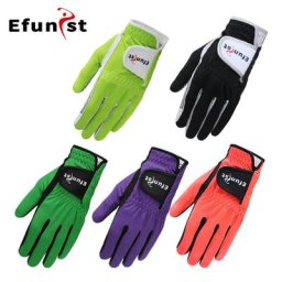 Gants de golf en microcarence non ald-ald pour hommes maille de performance 3D verte respirants à