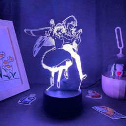 Veilleuse 3D à LED de Sophie et Howl Lampe à Lave Décor de Table de oral et de Chambre à Coucher