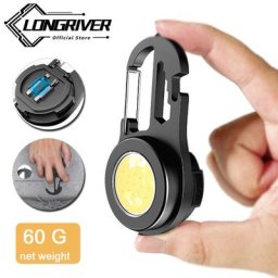 Mini lampe de travail magnétique forte luminosité Portable petite torche multifonctionnelle