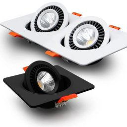 Spot Lumineux LED Encastrable avec Technologie COB Luminaire Décoratif de Plafond Intensité
