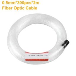 Câble Fibre Optique pour Voiture Colorée Source de Lumière Ciel Étoilé Guide de Lumière Super