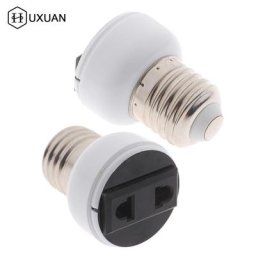 Connecteur de douille E27 ABS US/EU accessoires de support d'ampoule adaptateur de vis de Base