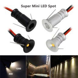 Mini Spot Lumineux LED Encastrable pour le Plafond Lumière à Intensité Réglable Découpé Idéal