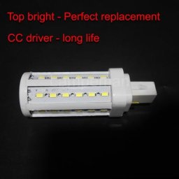 Bombilas – lampe LED g24 g24d-2 g24d3-1 g24d-1 puissance réelle 5W 6W 7W 9W 10W SMD5730 2