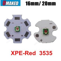 3W Cree LED XPE XP-E R3 3535 SMD Puce LED Haute Puissance Blanc Rouge Vert Bleu document UV Avec