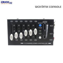 Mini Console de Contrôle DMX pour Effet de Lumière de Scène Divertissement à Domicile ixKTV 12