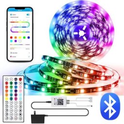 Bande lumineuse LED RGB 5050 SMD ruban Flexible Diode Non étanche dc 24v lampe de contrôle pour