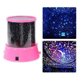 Projecteur de veilleuse à LED ciel étoilé étoile lune lampe colorée décoration de fête