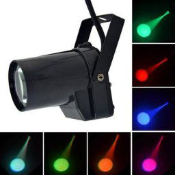 Mini budgétaire à faisceau LED coloré RVB broche de rétroéclairage de Noël budgétaire de fête KTV