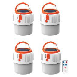 Lanterne solaire LED Rechargeable par USB V65 éclairage d'extérieur idéal pour une tente une